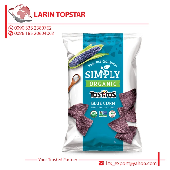 
Simply Tostitos Organic Blue Corn Tortilla Chips 