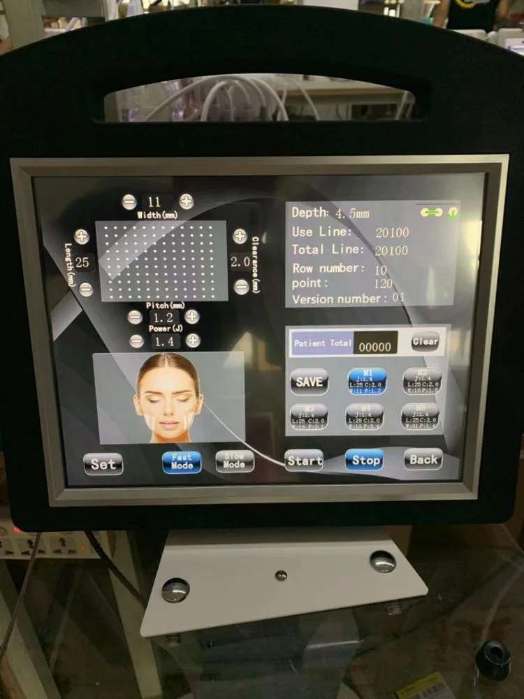 2020 4D hifu+ultrasound Radar line V-max face lifting 2 in 1 hifu machine