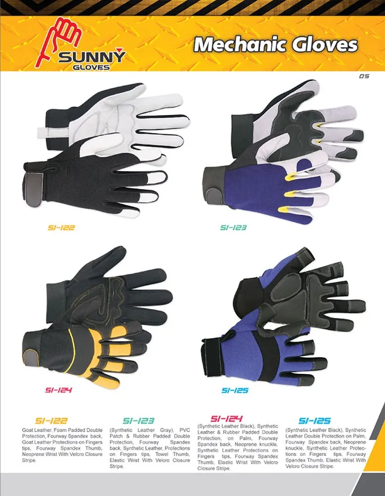 Best Quality Impact Protective Mechanicalgloves For Oil And Gas