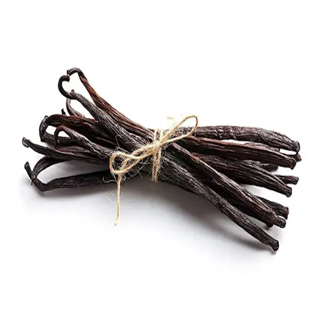 
Dried wild oily Vanilla planifolia pods whole Vanilla Beans for spice 