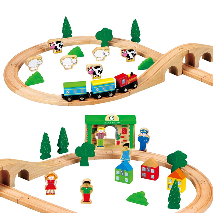 
New Children Wooden Toy Train set,Quality Kids Wooden Train Toy, Hot sale best toy 2020 
