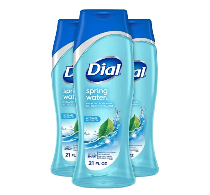 

Dial Spring Water Body Wash Liquid Bath Soap (Pack of 3)