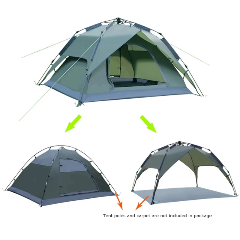 

Outdoor Ultralight Camping Tent 4 Season Professional Outdoor Tent, 3 colors