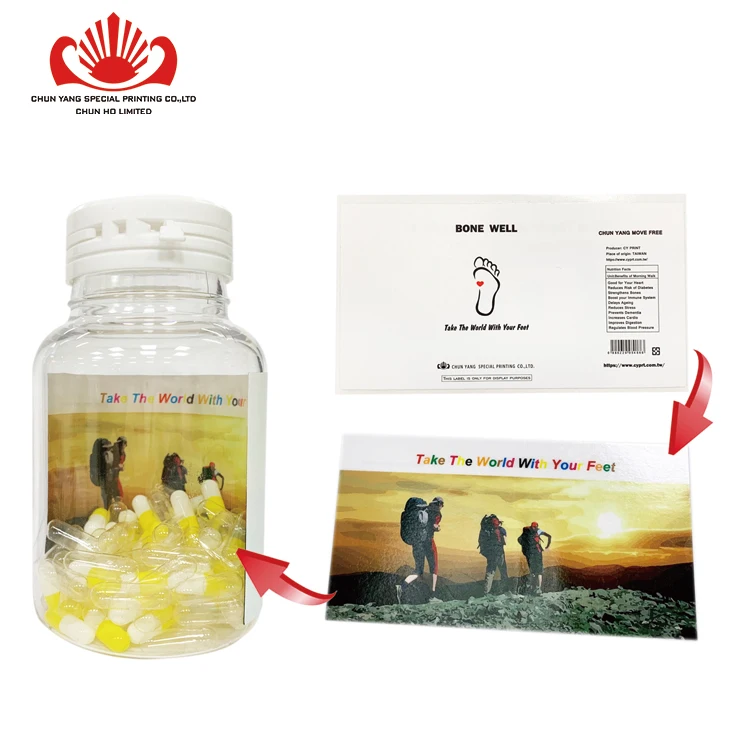 
Double sided etikette sticker for advertising 