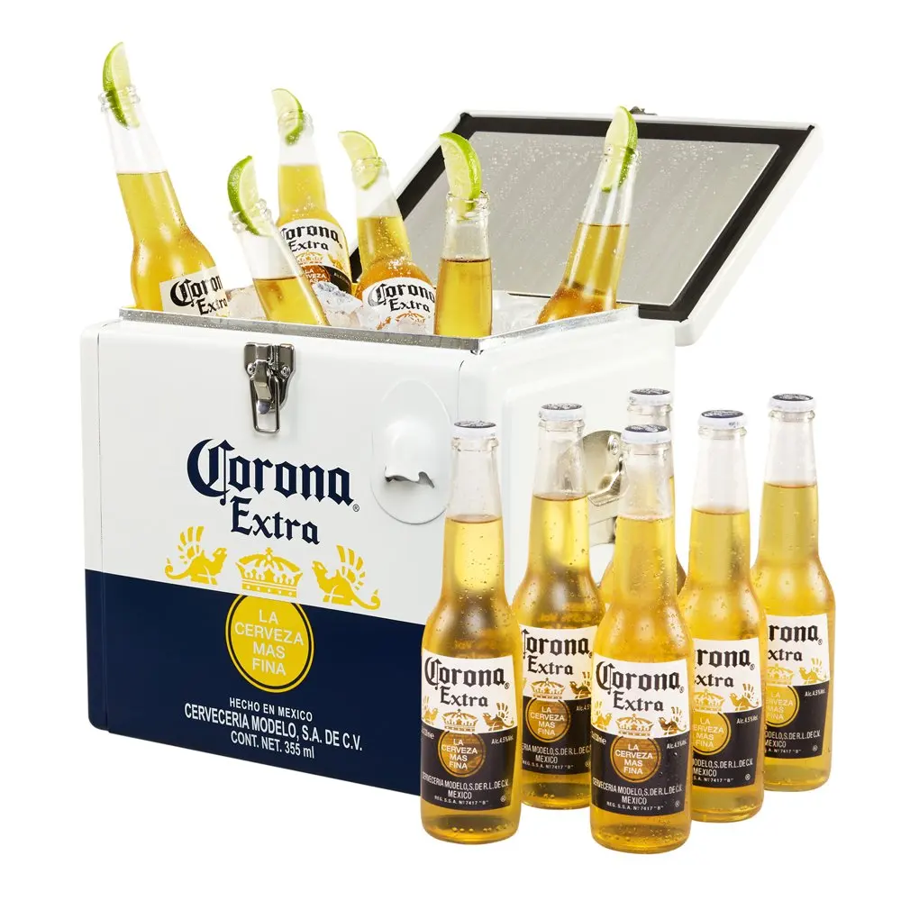 06-14 Corona spoof CABRONA square Extra Cerveza Beer Window vinyl sticker decal 