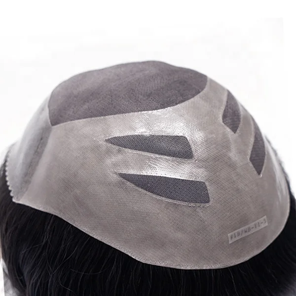 

Hot sale Natural Indian Hair Men Toupee New Man Hair Piece Toupees, N/a