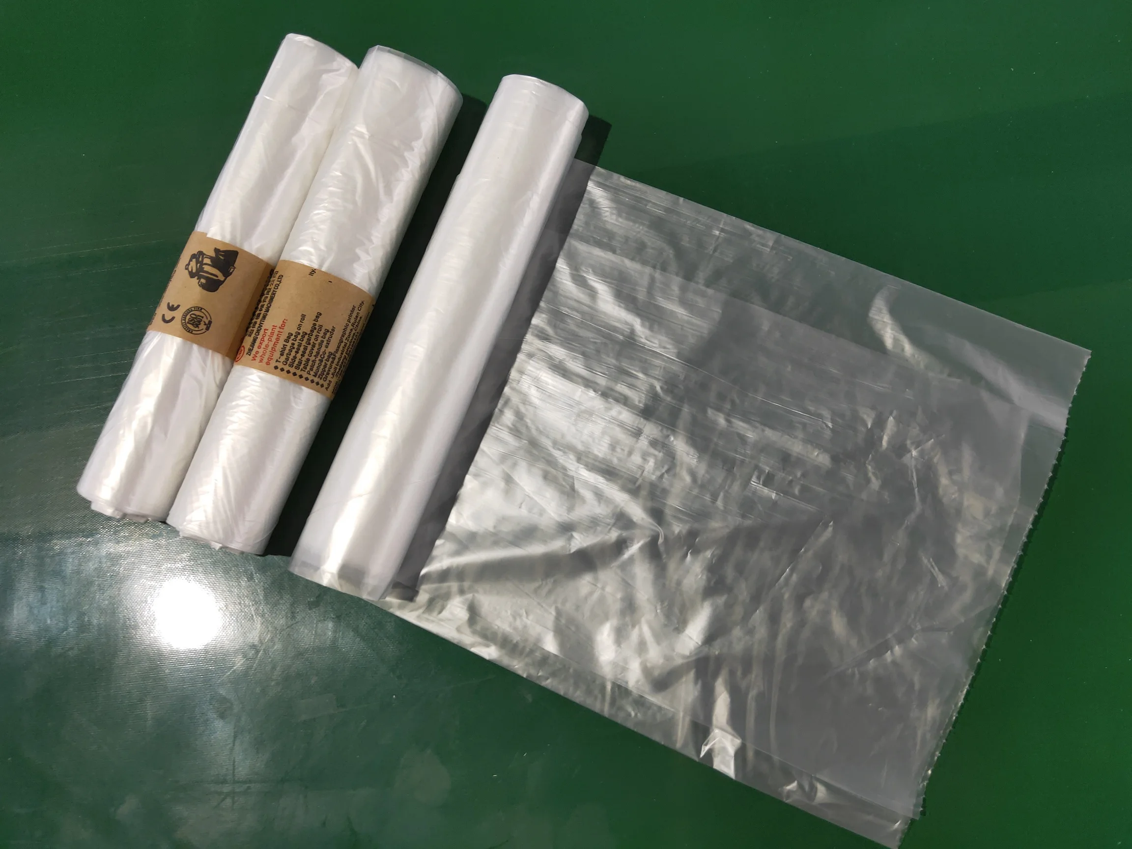 
high speed automatic plastic garbage rolling bag making machine PE trash bag machine biodegradable bag on roll making machine 