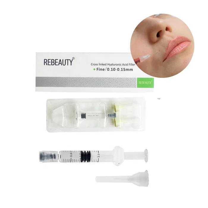 

New 2ml foread/mouth lines used hyaluronic acid dermal fillers Injections dermal filler kiss, Transparent