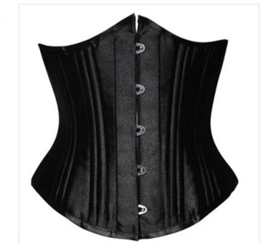 

Sexy Women's Underbust Body Shaper Royal Waist Training Steel Boned Corset Slimming Cincher Girdle Waist Corset Trainer, White,black brown