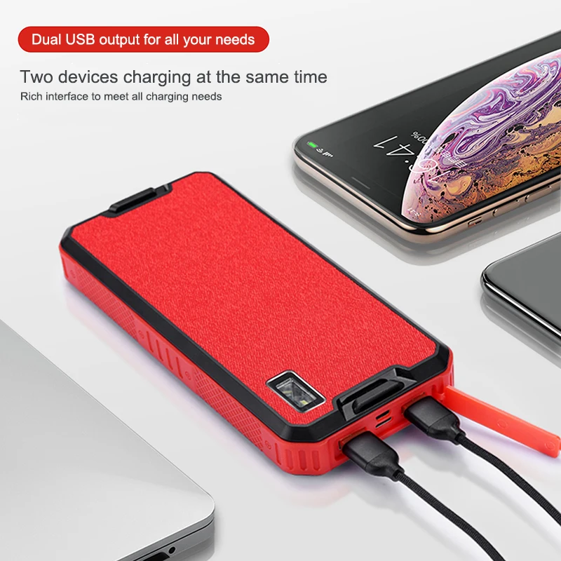New 2 in 1 solar power 30000mah qi wireless charger power bank - ANKUX.COM