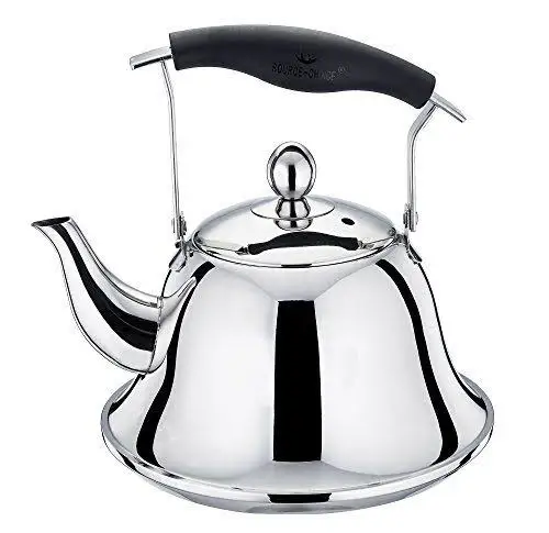 tea kettle- stainless steel flat bottom tea kettle