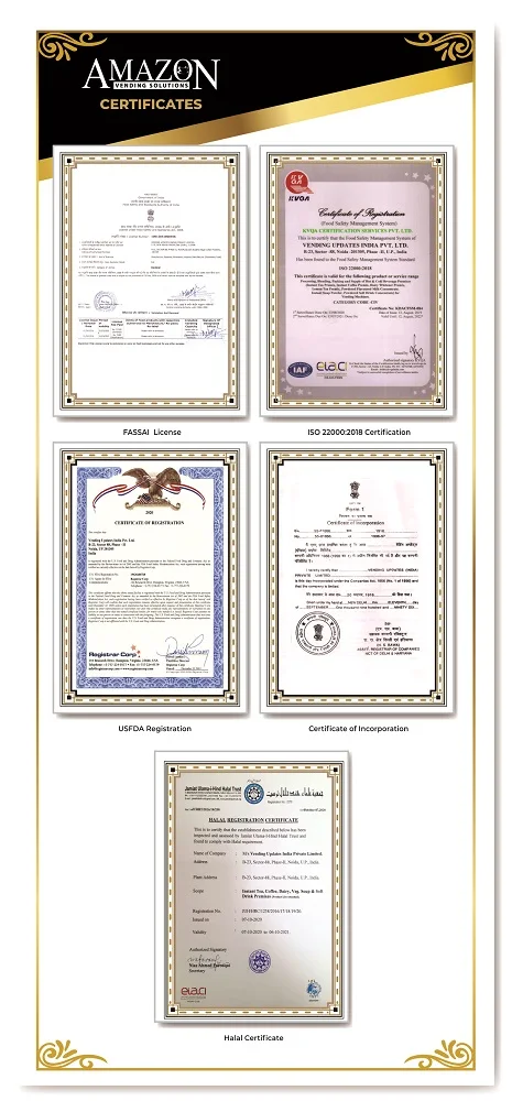 Amazon Certificates- Nov