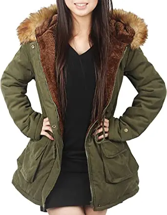 parka jacket with fur hood