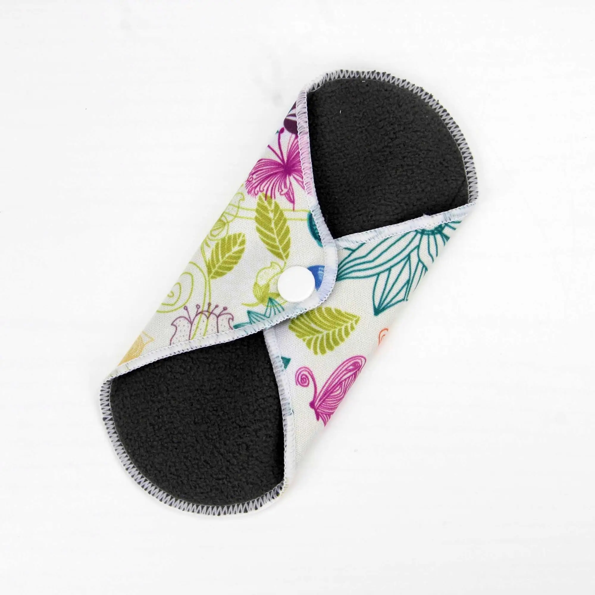 Women's Sanitary Napkins Recycled And Comfortable Bamboo Carbon Cloth