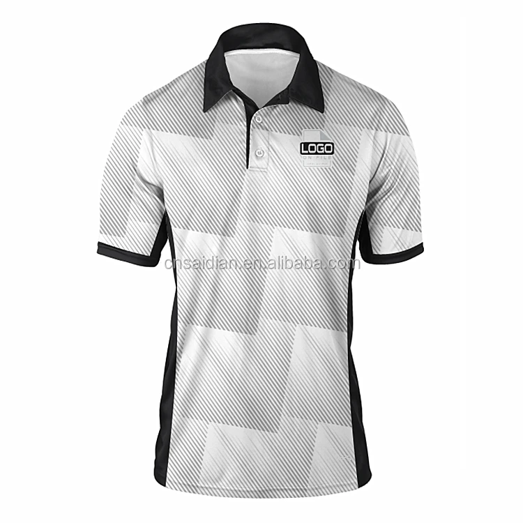 

Custom Sublimation Stripe Polyester Short-Sleeved Polo Shirts