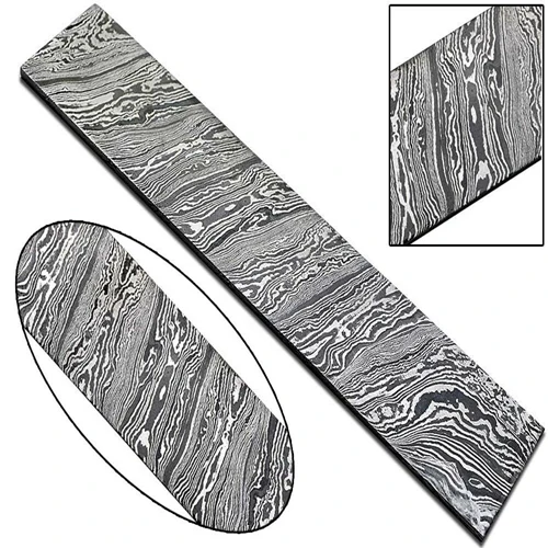 
CUSTOM HAND MADE DAMASCUS BILLET BAR WITH TWIST PATTERN FOR MAKING THE BEST QUALITY KNIFE 
