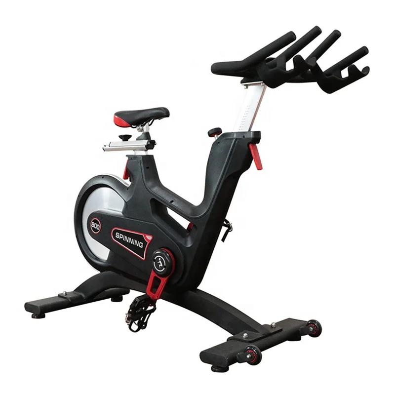 

luxury gym spinning bike magnetron bicycle Indoor aerobic cardio training all-inclusive factory direct spinning bike, Black