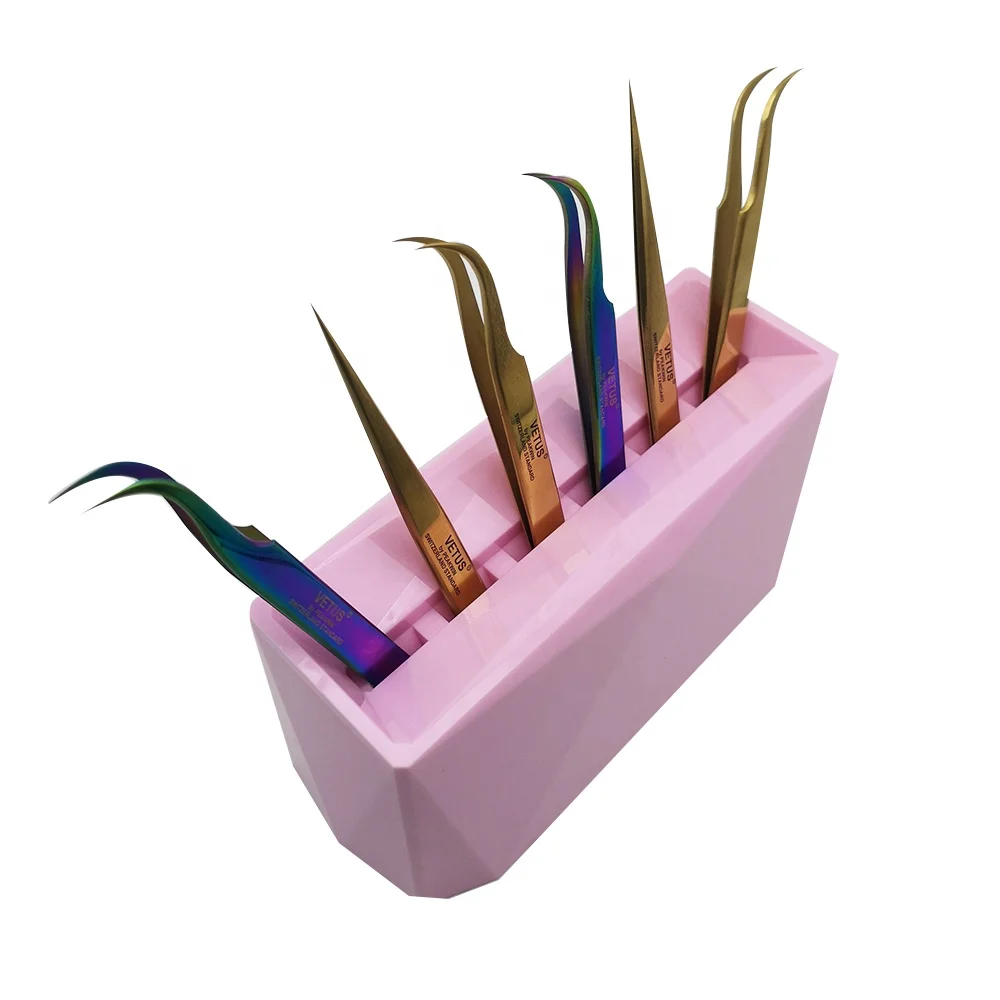 

Tweezers Shelf Acrylic Tweezers Stand Holder Tweezers Eyelash Extension Display Shelf Holder