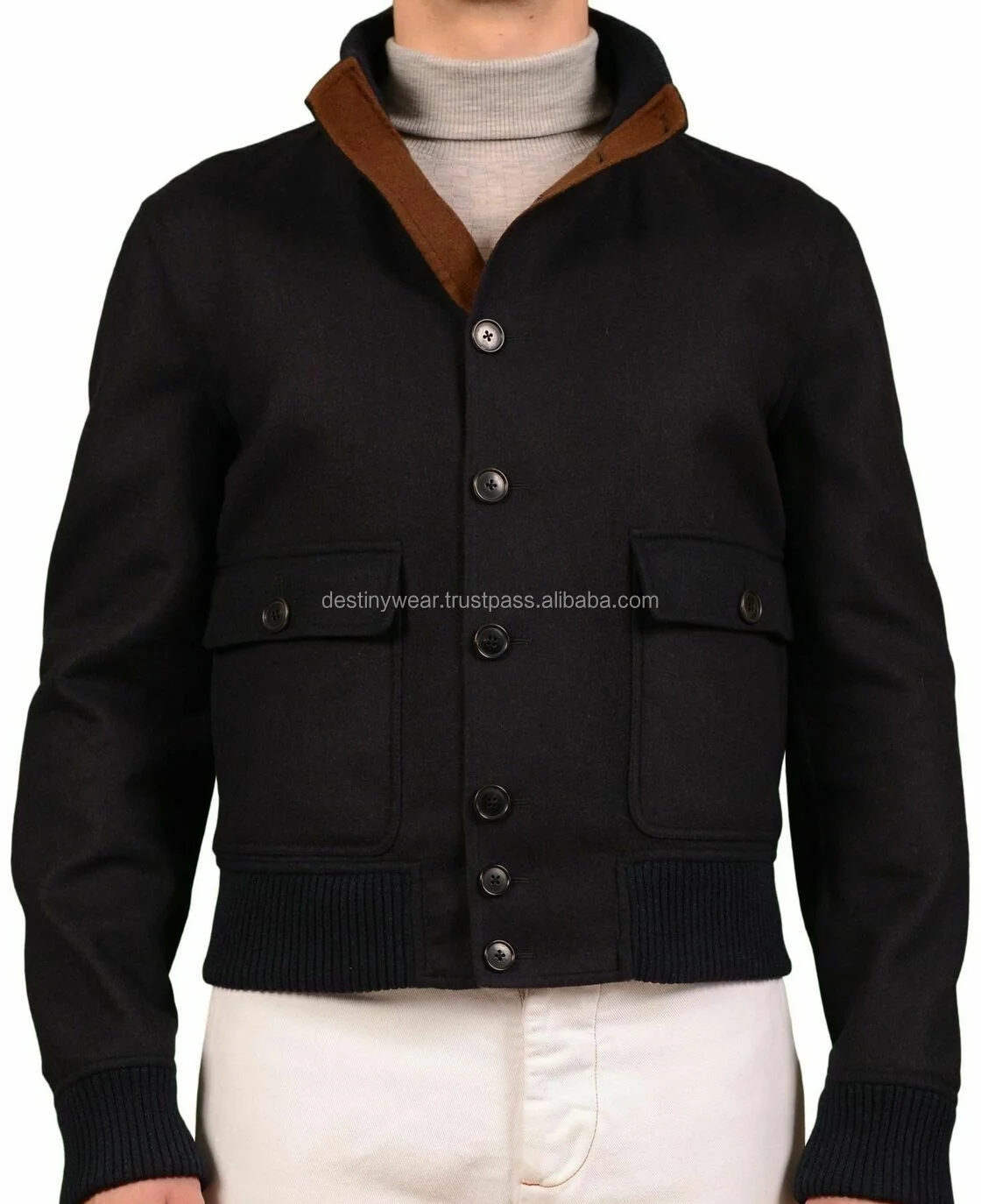 wool flight jacket