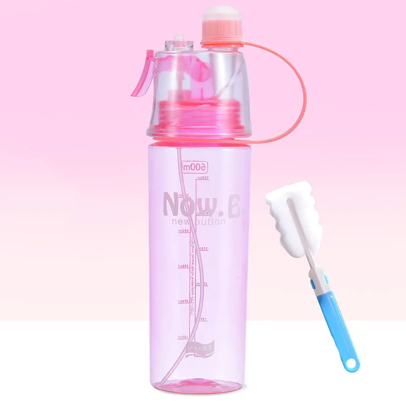 

Zogifts Customized Portable plastic kids spray water bottles
