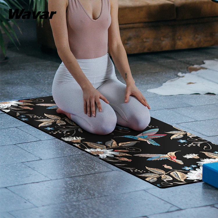 

Promotional oem premium natural lavender yoga kids mat smart mats, Multiple