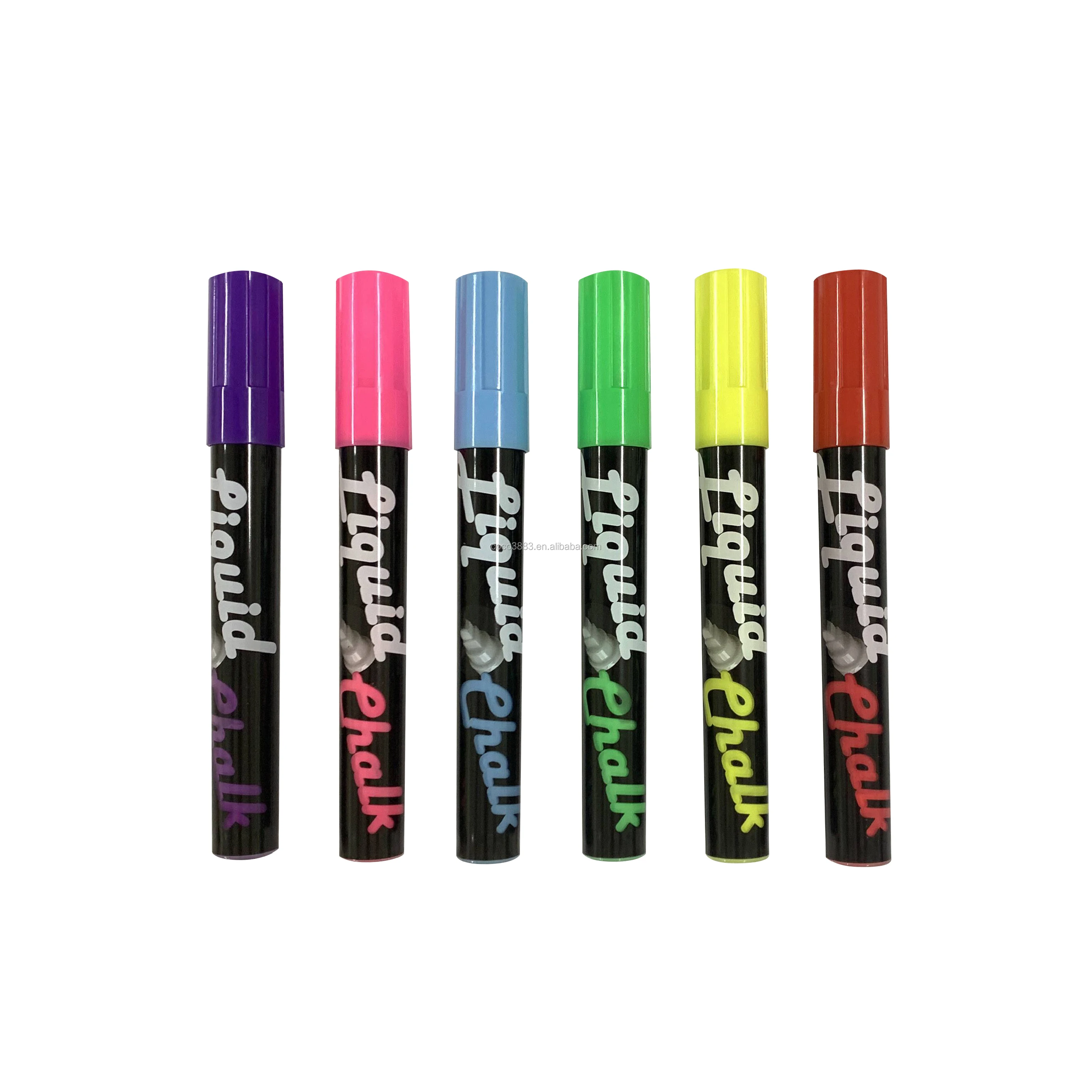 

5*5 MM Square tip Vivid color OEM Erasable Liquid Chalk Marker