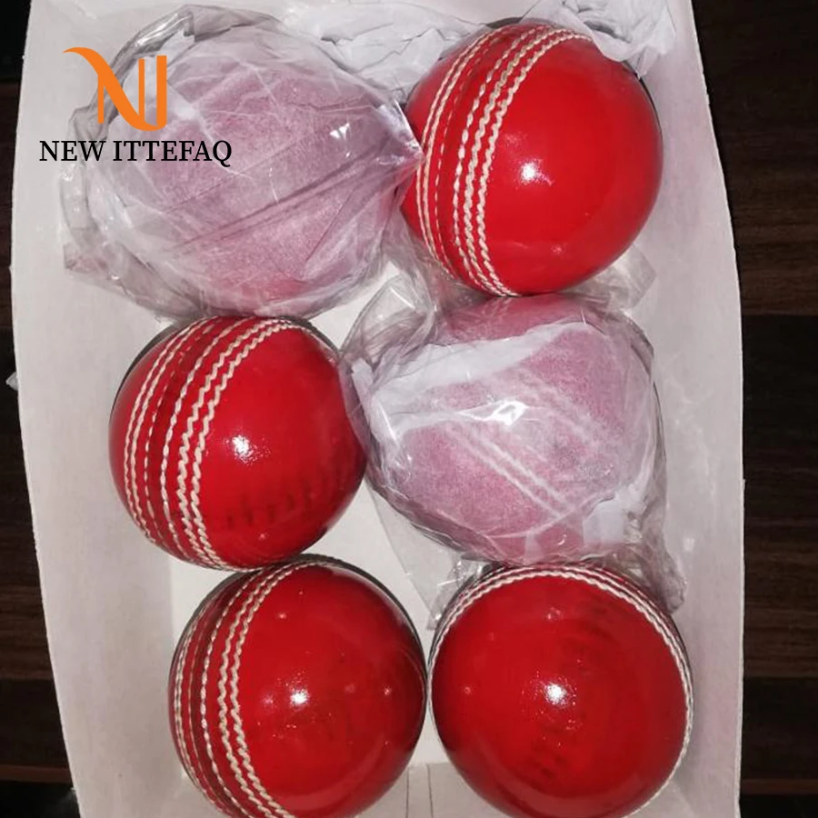 
Professional Cricket Hard Ball | High Quality Genuine Leather Cricket Hard Ball Hand Stitched | Cricket Ball Manufacture 