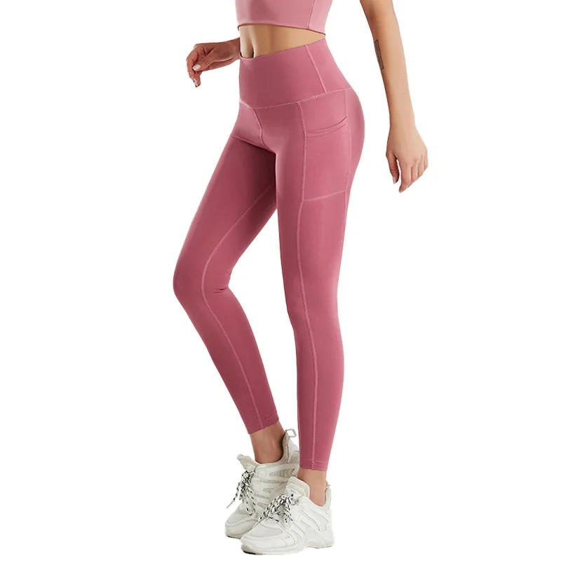 

Women's Yoga Pants with Pockets Leggings with Pockets High Waist Tummy Control Non See-Through Workout Pants