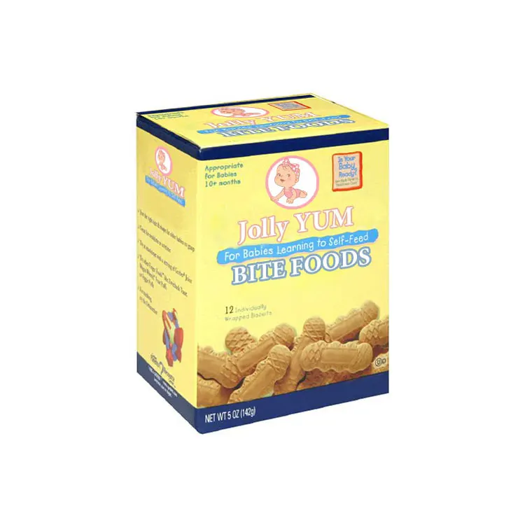 
Hot Selling Good Taste Vanilla Flavor Bulk Finger Food Baby Biscuits, 550 g 