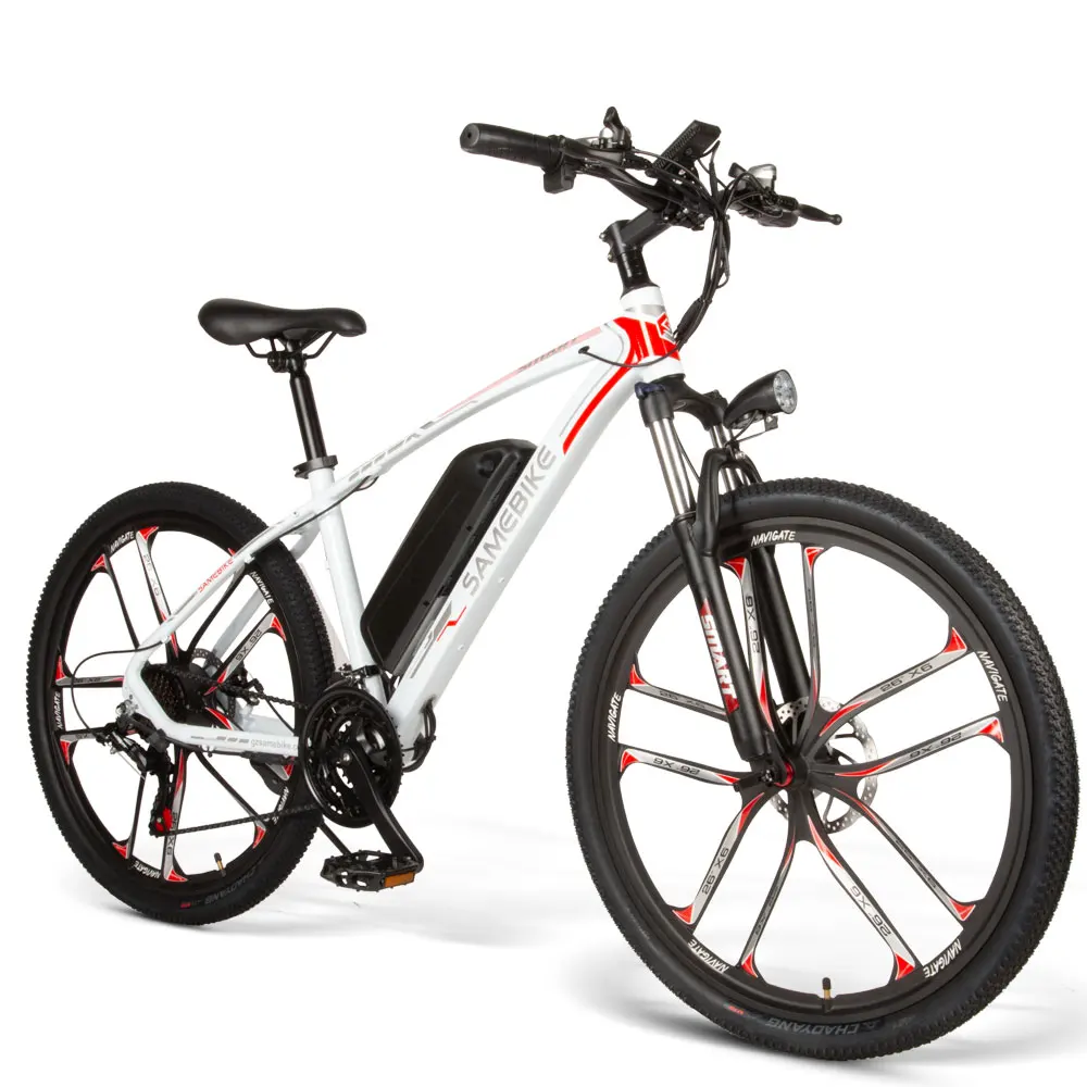

Professional High-end 48V/8AH350W USB2.0 21S LCD Meter Magnesium Alloy Rim Electric Mountain Bike Ebike