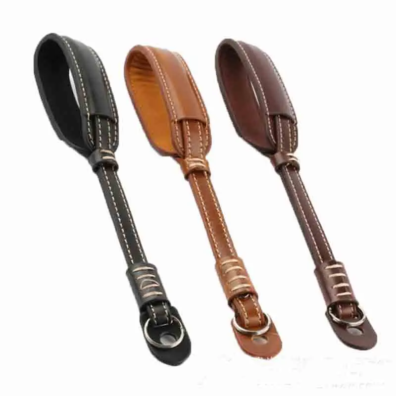 

Vintage classical genuine leather camera shoulder belt strap genuine leather for camera, Black,brown,coffee,red