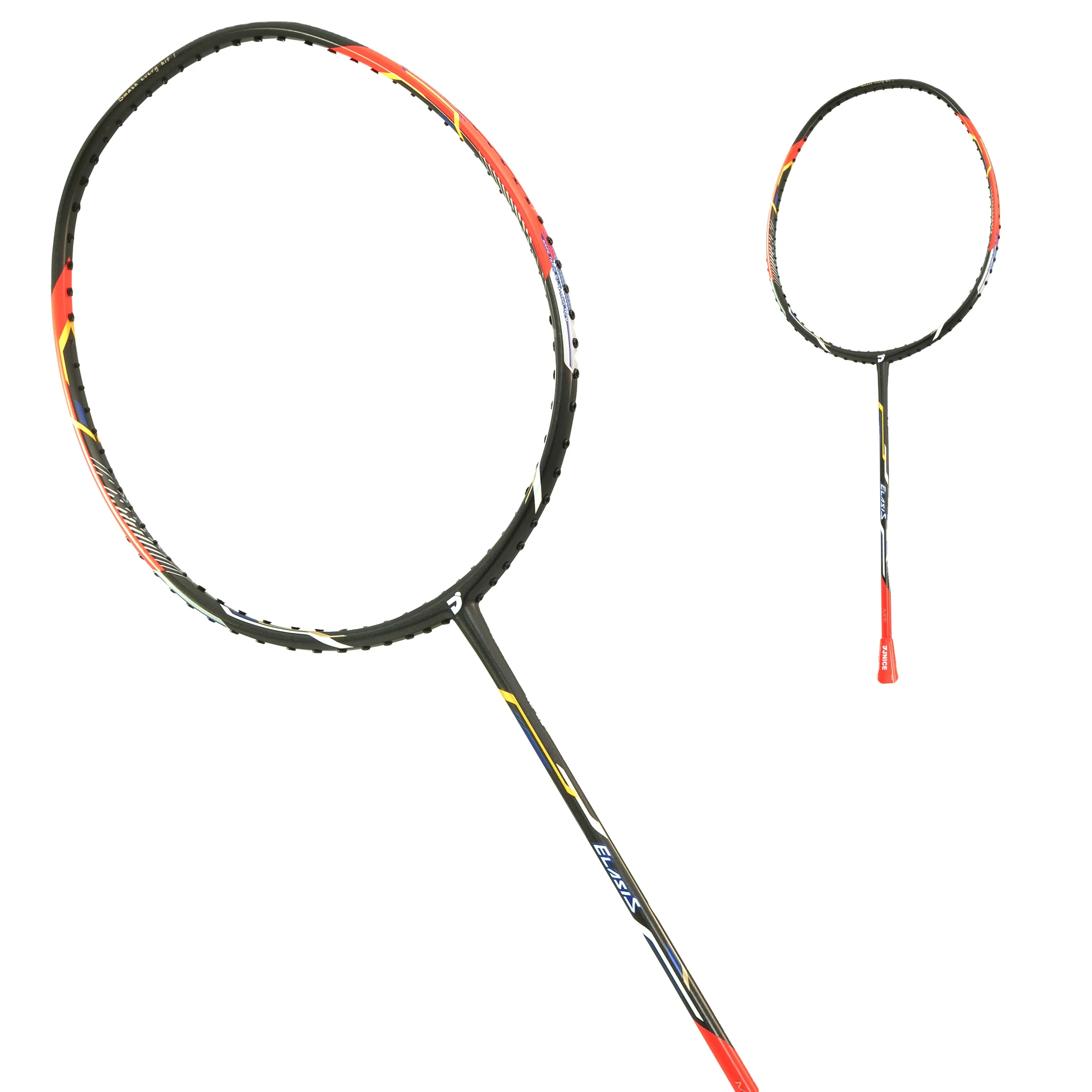 

Jnice ELASIS RED U-HM Nano Graphite badminton racket for junior