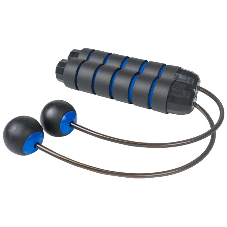 

Training Ropeless Skipping Rope for Fitness, Adjustable Weighted Cordless Jump Rope for Men Women Kids, Green red blue red