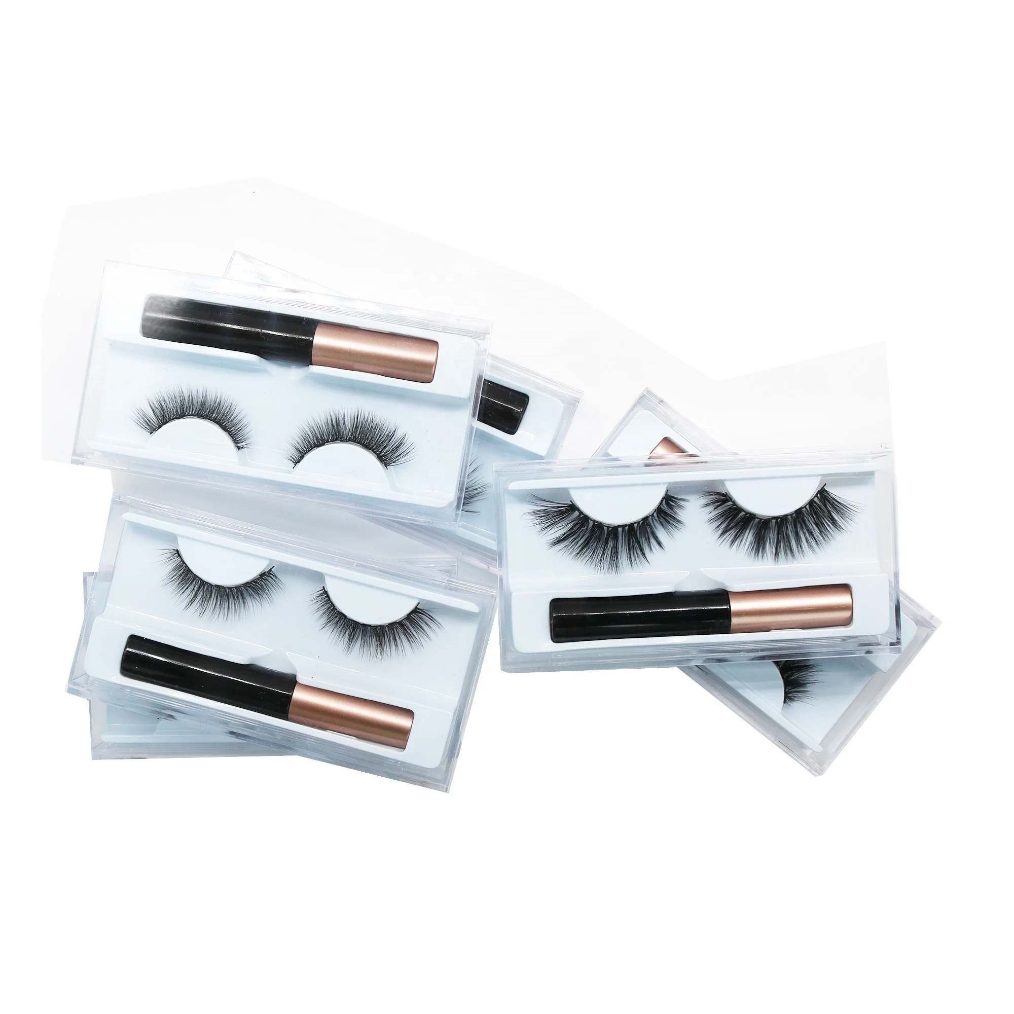 

Magnetic Eyeliner and Lashes Eyelash Box Packaging Magnetic Lashes