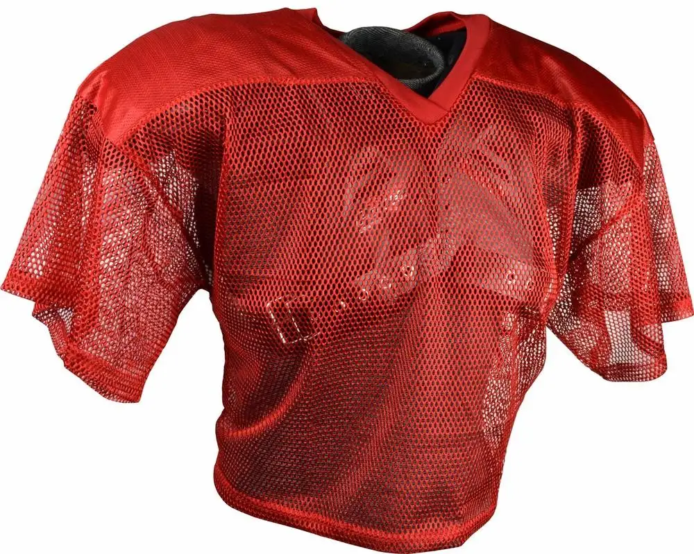 Adult Mesh Football Practice Jersey With Number Football /lacrosse