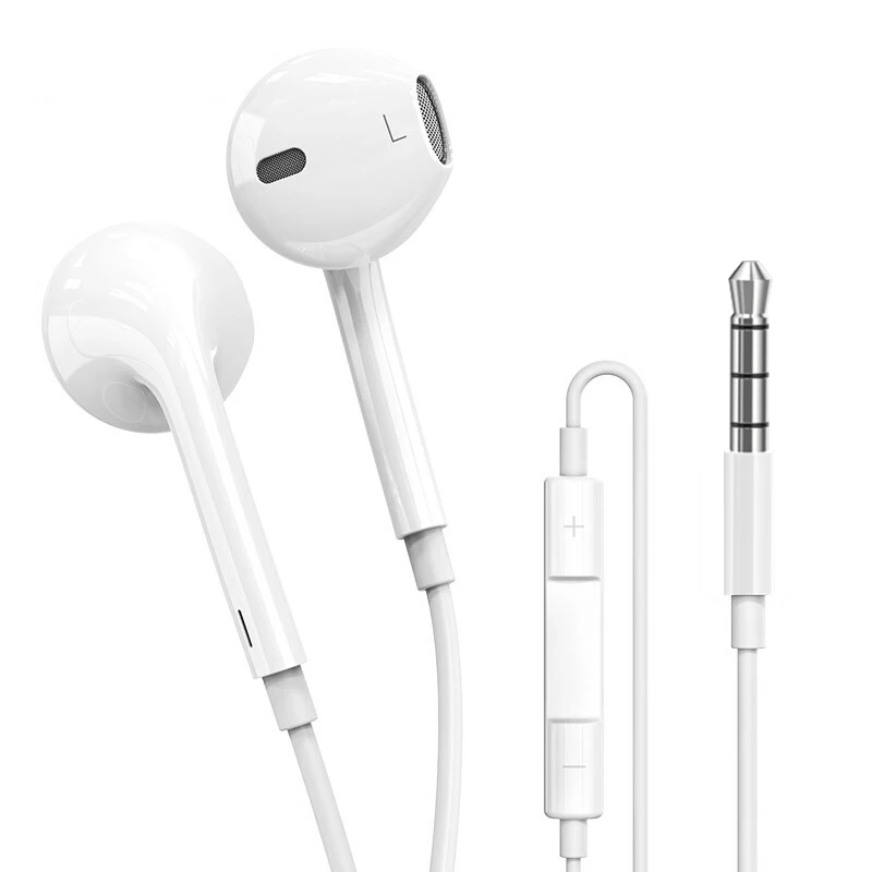 

1.2 M TPE 3.5mm jack earphones headsets in-ear wired headphones for iphone 5/6 and android, Customized