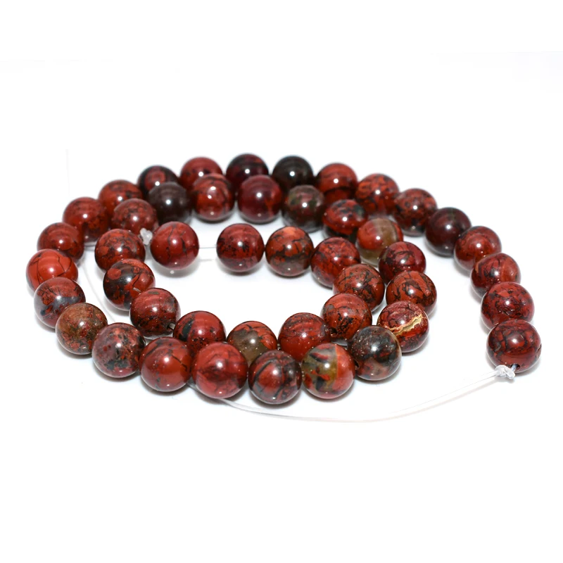 

Trade Insurance  High Quality Natural Imported Flower Red Loose Beads