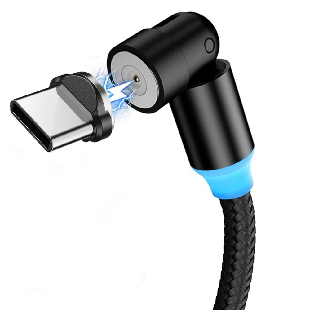 

2021 Wholesale Price Pvc Material Fast Charging 1m Round Usb Data Charger Cable 3 in 1 charges Magnetic 3a And Data Cable, Black/red/pueple