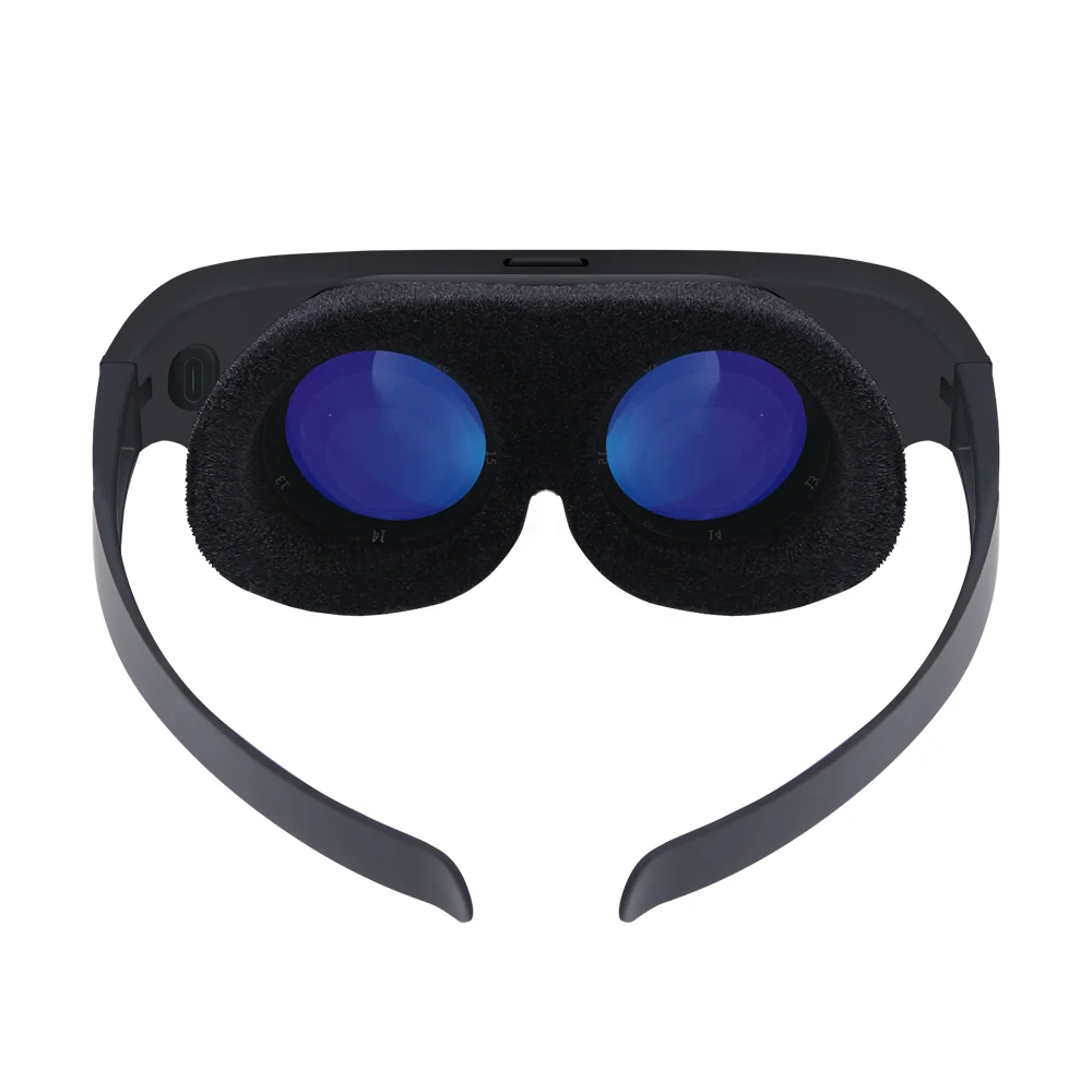 

Unique Design Smart 3D Glasses Wifi VR Virtual Reality Cinema Custom Hologram, Black color