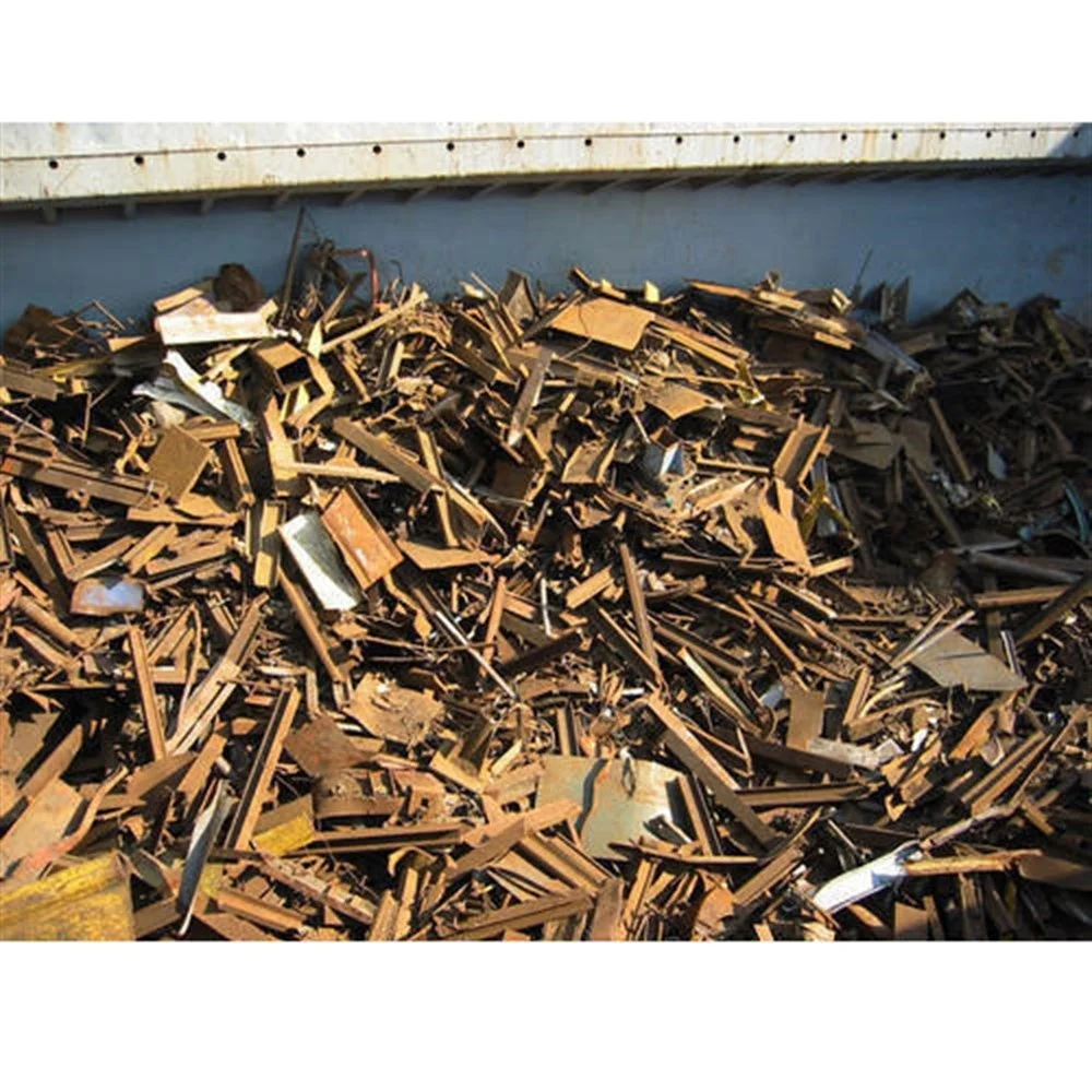 
shredded steel scrap 
