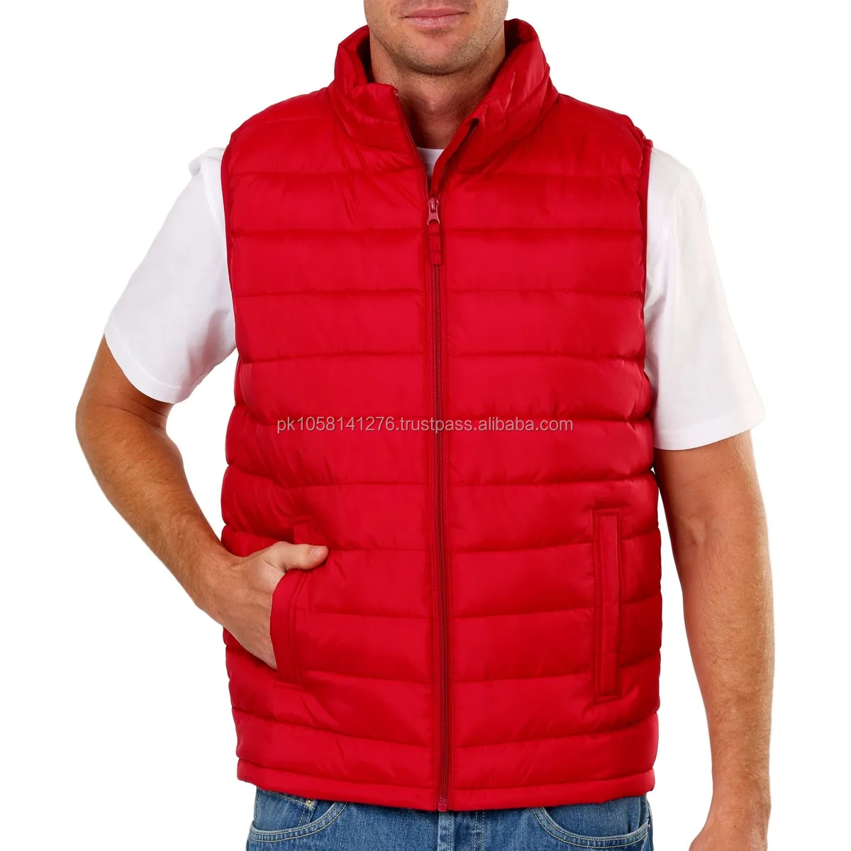 big w puffer vest