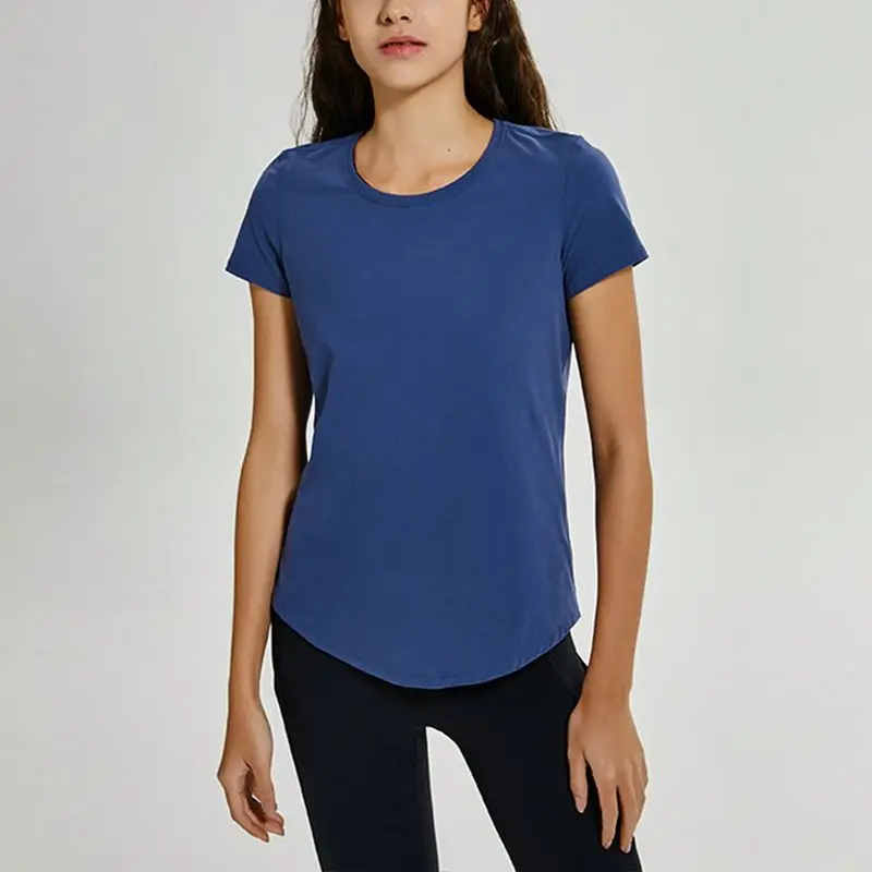 

Cotton Fitted Long Modest Womens Workout Shirts Wholesale
