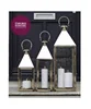 Stainless Steel metal candle lantern (big size)(Handcrafted)