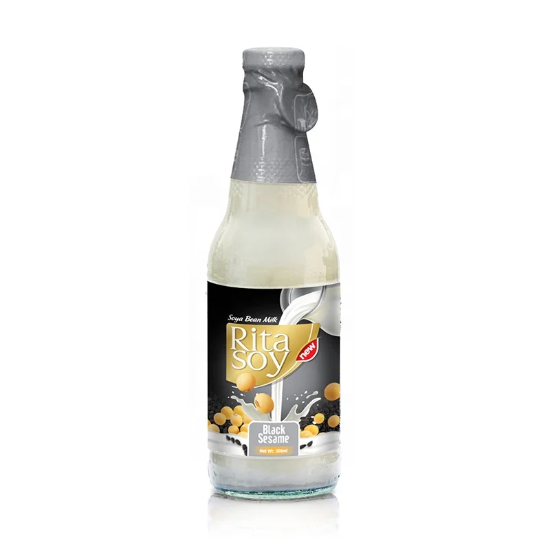 
Manufacturer Milk Drink 300ml Glass Bottle Soy Milk 