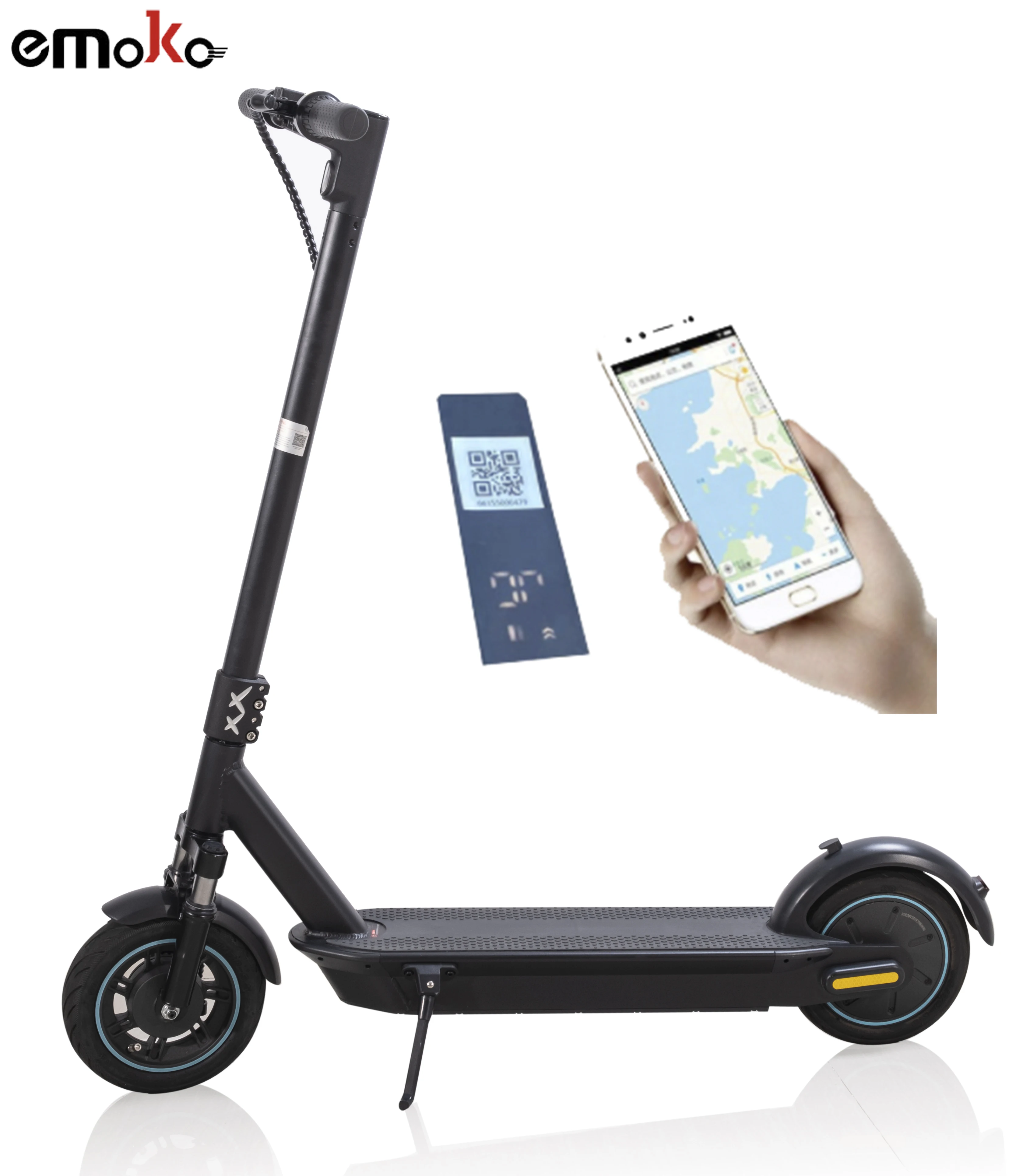 

New Design 10inch GPS Sharing Scooters Rental Project with 4G IOT Device Anti-theft E Scooter Shared
