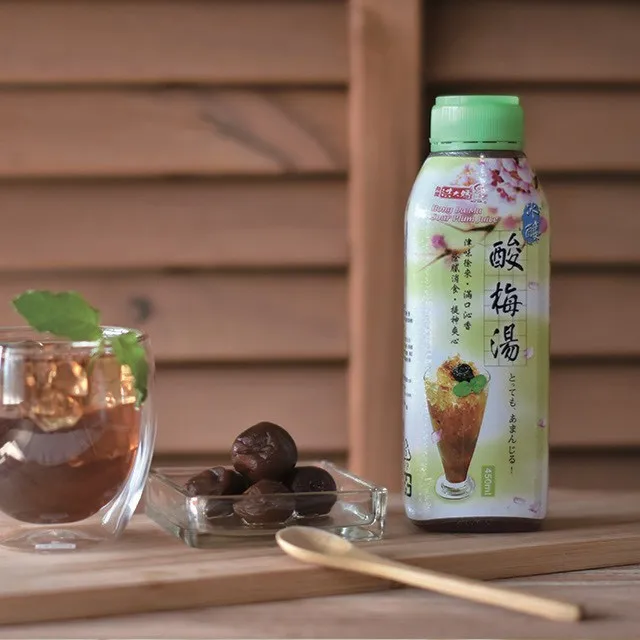 
Taiwan 450ml juice soft drink bottle sour plum 