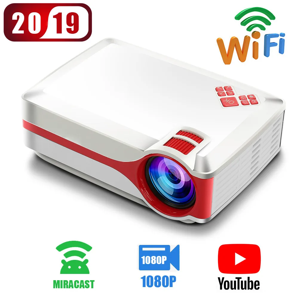 

[Wifi Display Share Version] Amazon Hot selling Factory Selling Smart Cheap Native 720p HD Video Home Theater Projector