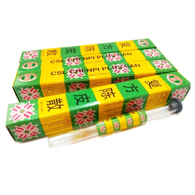 
Relief of Cough with Tube Traditional Medicine Chenpi Plus San 