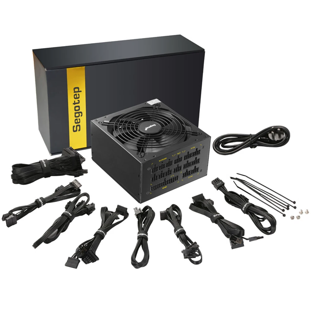 

Segotep 1250W GP1350G Full Modular ATX PC Computer Power Supply Gaming PSU 12V For AMD Crossfire 80Plus Gold Active PFC