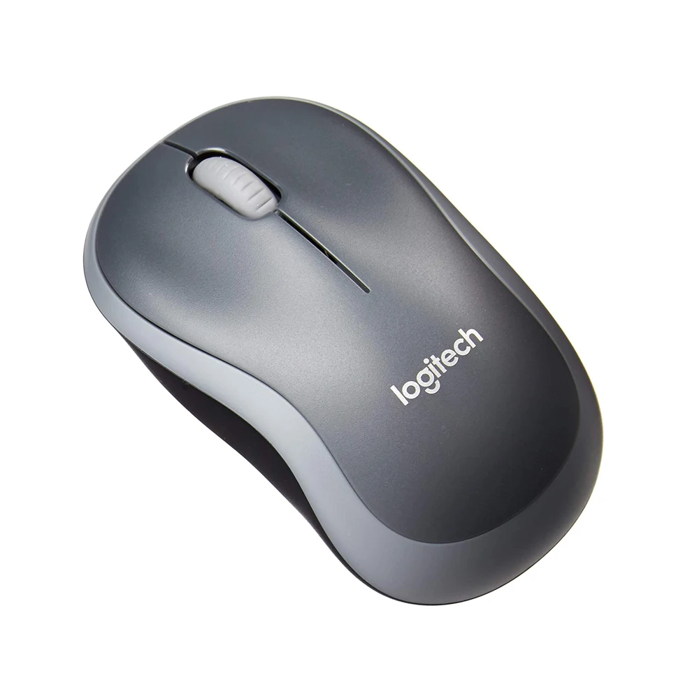 

Logitech M185 Wireless Mouse with 2.4 GHz USB Wireless Receiver, Black